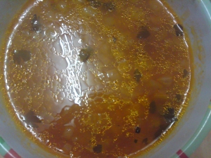 Vermicelli soup