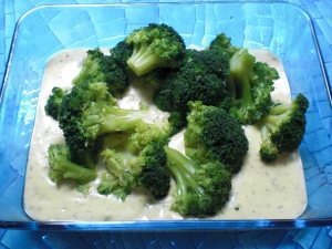 Broccoli in Mushroom Sauce