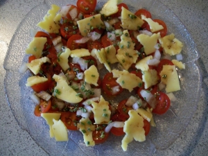Cherry-tomato-dishes-with-cheese