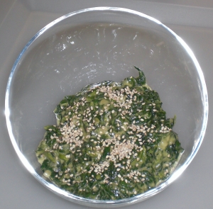 Spinach-with-sesame