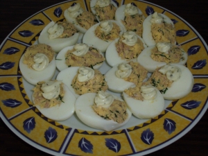 Stuffed Eggs with Tuna