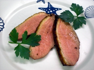 Barbeque Duck Breasts