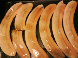 Glazed Banana With Honey