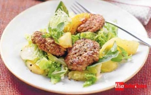 Lamb Meatballs With Cabbage Amp Pear