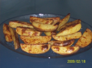 Oven Potatoes Homemade Wedges