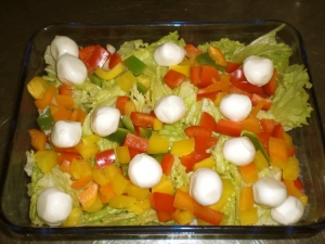 Peppers And Mozzarella Salad