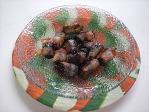Dates Wrapped In Bacon