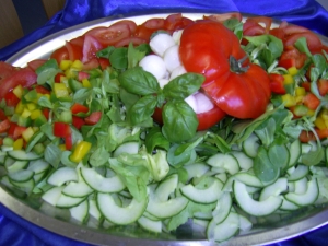 Italian Salad With Mozzarella