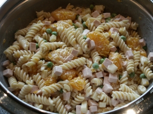 Pasta Salad  Slightly Sweetsour Note With A Hint Of The Exotic