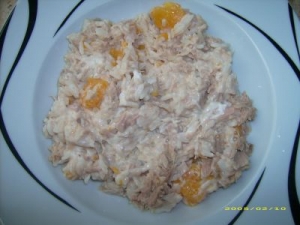 Tuna Rice Salad With Mandarin Oranges
